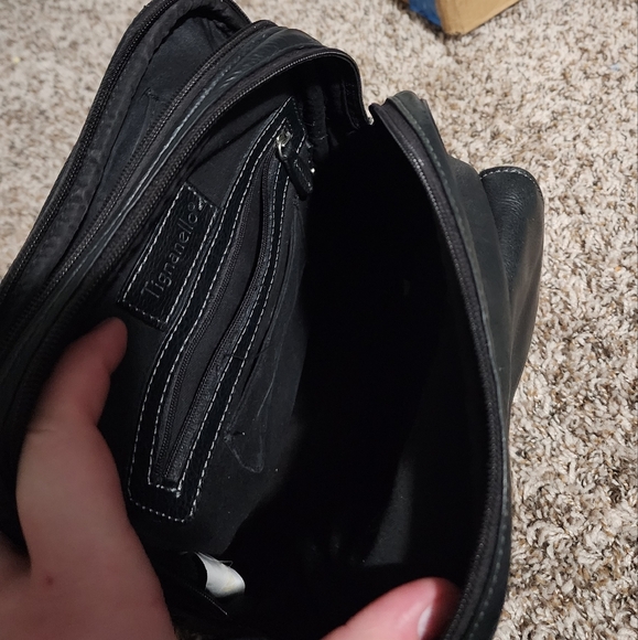 Leather backpack, multiple pockets - Picture 11 of 15